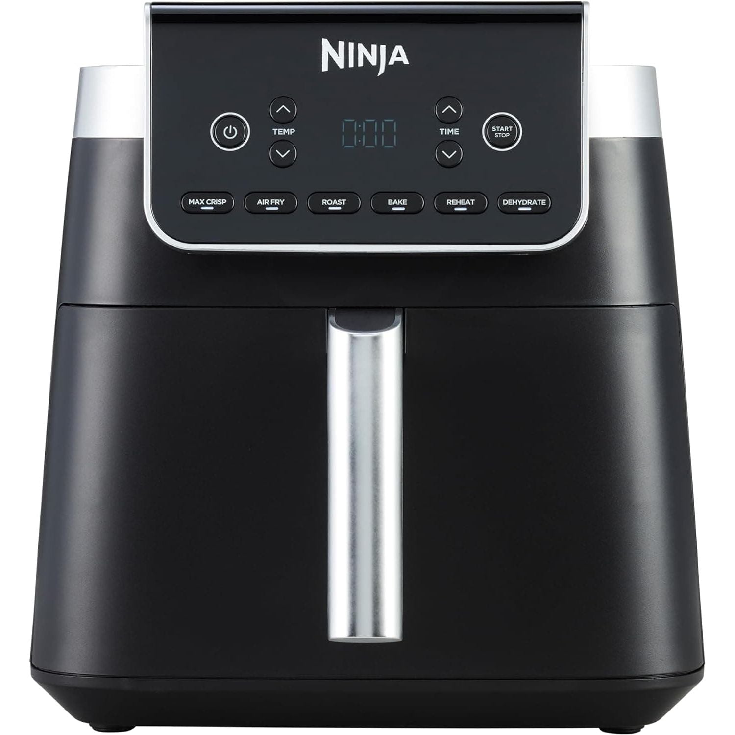 Buy Ninja,Ninja Air Fryer MAX PRO, 6.2L, Uses No Oil, Large Square Single Drawer, Roast, Bake, Air Fry, Family Size, Digital, Cook From Frozen, Non-Stick, Dishwasher Safe Basket & Crisper Plate, Grey, AF180UK - Gadcet UK | UK | London | Scotland | Wales| Near Me | Cheap | Pay In 3 | Air Fryer & Grill
